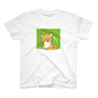 くろさわゆいのもふもふ柴犬 Regular Fit T-Shirt