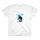 machiko kのエサまちのペンギン スタンダードTシャツ