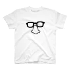 KAGO @旅するイラストレーターのHANA・MEGANE Regular Fit T-Shirt