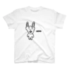 石川のうさおTシャツ(白) Regular Fit T-Shirt