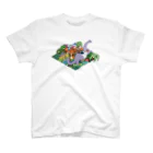 Let's Go DowntownのDINO'S PARADISE Regular Fit T-Shirt