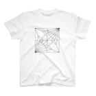 NakawarioriのOrigami 折り鶴 スタンダードTシャツ