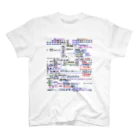 アズペイントのサクラCADのDXFデータ変換図 スタンダードTシャツ