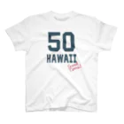 Design For EverydayのナンバリングHAWAII　50 Regular Fit T-Shirt