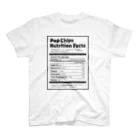 Design For EverydayのNutrition Facts（栄養成分表） スタンダードTシャツ