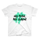 PLAYBOYのNO PAIN,NO GAIN スタンダードTシャツ