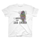 CREAMY YODAのI SCREAM FOR ICE CREAM 101 スタンダードTシャツ