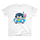 ちょこぺんのSUMMER ペンちゃん　青 Regular Fit T-Shirt