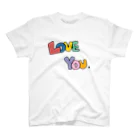 sakurashopのLove you スタンダードTシャツ