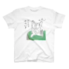 pekoZOOのくまさんとハチ Regular Fit T-Shirt