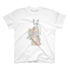 Tio Heartilの剣道ねこさん スタンダードTシャツ