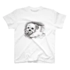 Momojiの犬画のえびす Regular Fit T-Shirt