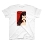 れいこの黒椿(アンティーク) スタンダードTシャツ