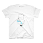 ゆいぼんのかき氷にシロップをかける猫(ブルーハワイ) Regular Fit T-Shirt