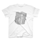 I11ustrationの中国の挟まる人たち Regular Fit T-Shirt