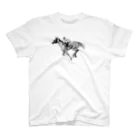 馬の絵の画家　斉藤いつみの馬の素描Tシャツ6 Regular Fit T-Shirt