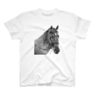 馬の絵の画家　斉藤いつみの馬の素描Tシャツ7 Regular Fit T-Shirt