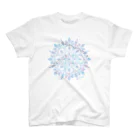 小枝[FunCoMadeメンバー]のMANDARA-light blue- スタンダードTシャツ