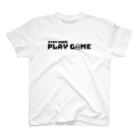 ウェルプレイドショップの白 #STAYHOME_PLAYGAME Regular Fit T-Shirt