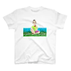 ピンクノヒヨ子のローズアップル スタンダードTシャツ