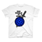 AURA_HYSTERICAのTHE_WORLD_IS_MINE Regular Fit T-Shirt