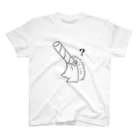 Harimo（ハリネズミ作家）の見えないハリネズミ Regular Fit T-Shirt