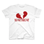 AURA_HYSTERICAのHEARTBREAK スタンダードTシャツ