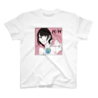 HAGU HOSHINO COLLABORATION STOREの【町田メロメ】HAGU HOSHINO T-shirt スタンダードTシャツ