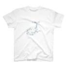 ハナミズキフォント_誕生・結婚・出産祝いのJ_ハナミズキフォント スタンダードTシャツ