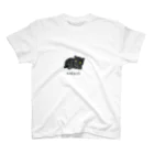 さとろくの黒猫T Regular Fit T-Shirt