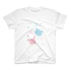 うみでこch【公式】のうさねこまるさんかく Regular Fit T-Shirt