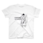 appleのfishing▲ camp スタンダードTシャツ