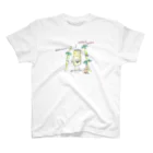 ちくもく工房のめんまじぃさんカラーシリーズ♪ Regular Fit T-Shirt