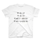 AURA_HYSTERICAのMaxwell's_Equations Regular Fit T-Shirt