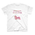 onehappinessのミニチュアダックスフンドとデイジー スタンダードTシャツ