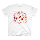 竹とりのおきなのflower Regular Fit T-Shirt