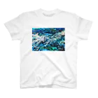 石倉かよこのグッズショップのOcean-002 スタンダードTシャツ