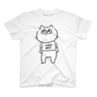 あkrのねこ君が見てるよ Regular Fit T-Shirt