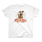 PITAPITAPAN2の花とスピメディ Regular Fit T-Shirt
