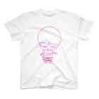 関​根​フ​ー​ズ​/​s​e​k​i​n​e​f​o​o​d​sのピ​ン​ク​​た​べ​ち​ゃ​ん スタンダードTシャツ