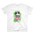 wokasinaiwoのリボンももちゃん Regular Fit T-Shirt