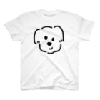 miroの白黒の大きな犬くん Regular Fit T-Shirt