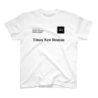 Rick'sのTimes New Roman Regular Fit T-Shirt