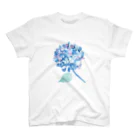 Atelier coconatzのあじさいTシャツ Regular Fit T-Shirt