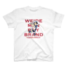 Bunny Robber GRPCのWEIDEMAN BOY BRAND スタンダードTシャツ