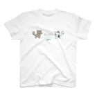 まるちのsocial distance 猫 スタンダードTシャツ