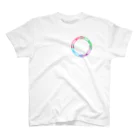 蛇口〆太のお店の無い家紋-イカ四つ組み丸- Regular Fit T-Shirt
