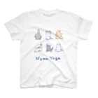 しろモフ屋のにゃんヨガ　2 Regular Fit T-Shirt