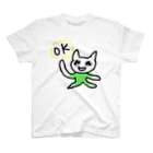 saraquaarinaのOK猫ちゃん スタンダードTシャツ