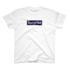 EARTH SURPRISEのSURPRISE　ロゴ　ネイビー Regular Fit T-Shirt